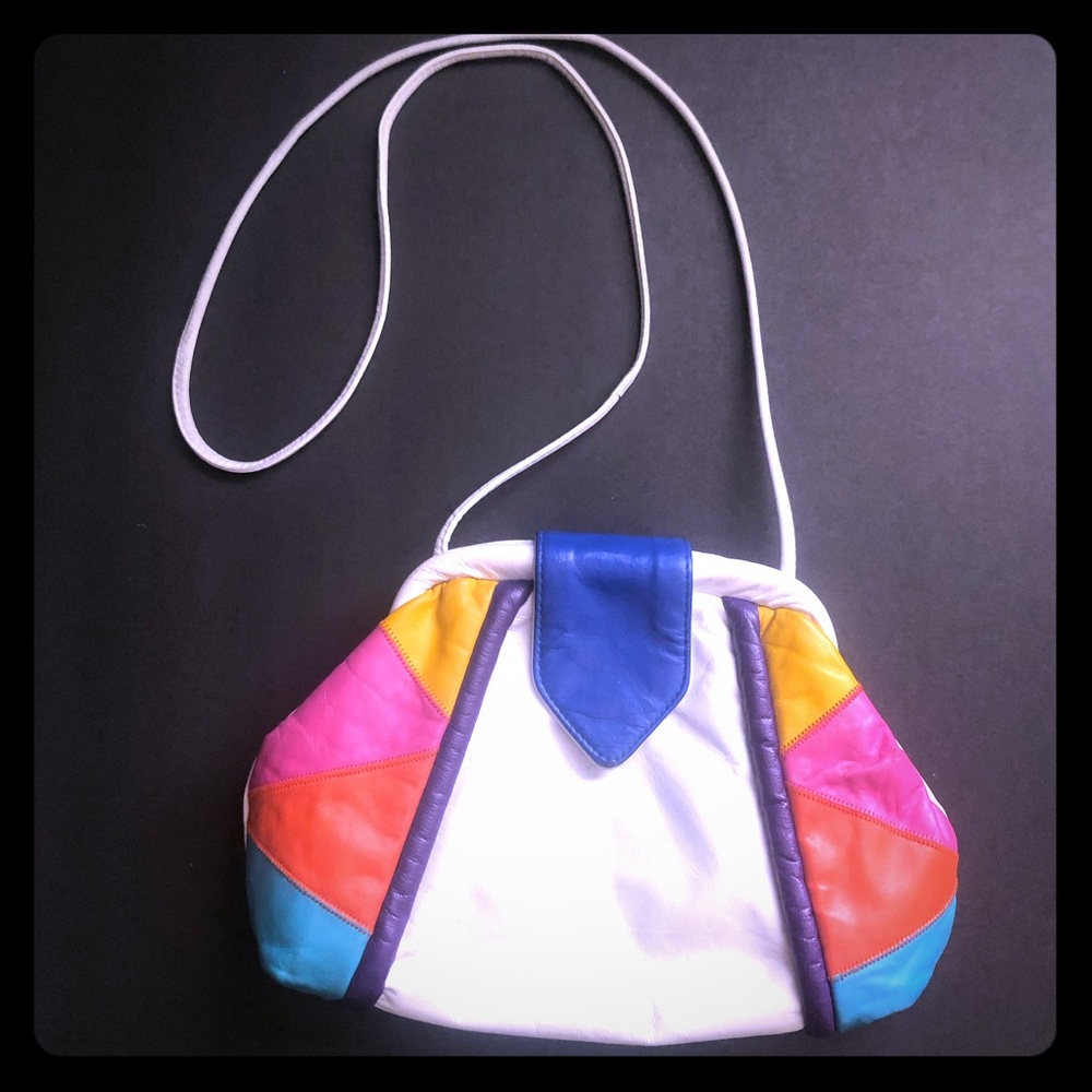 Park Avenue Genuine Leather Purse 1980 80s